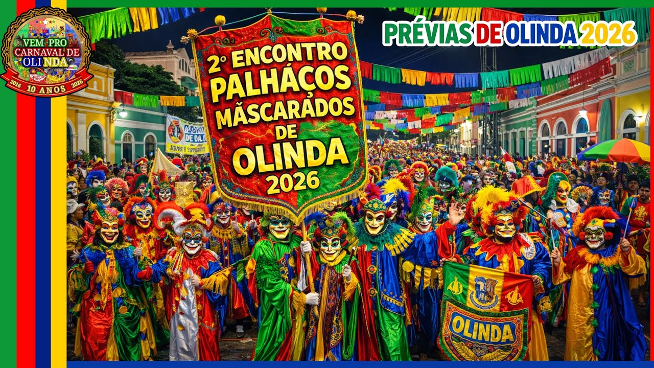 2° Encontro dos Palhaços de Olinda 2026