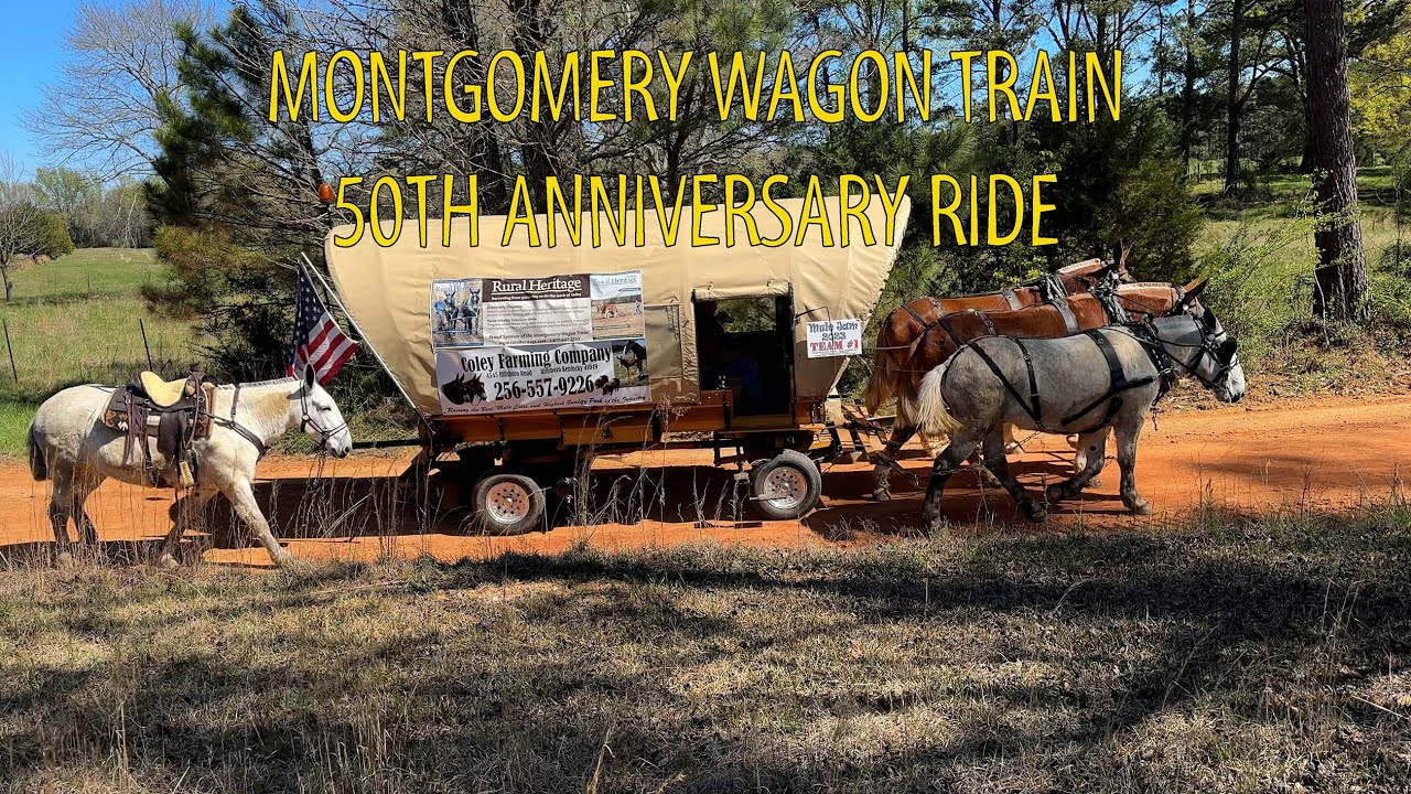 Montgomery Wagon Train 50th Anniversary