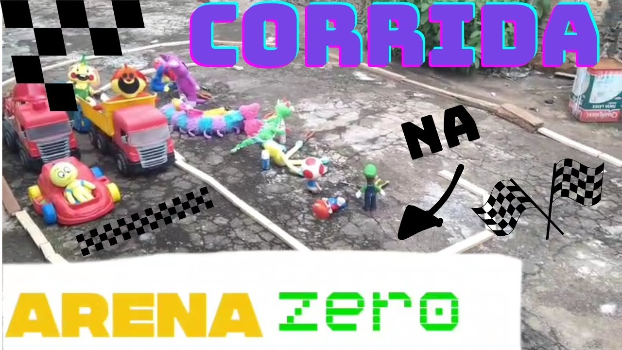 Uma disputa do melhor motorista na arena ZERO