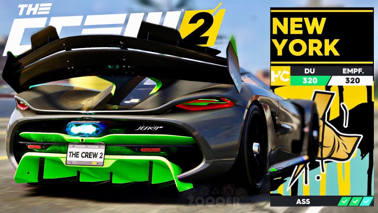 NEW YORK im Koenigsegg JESKO - The Crew 2