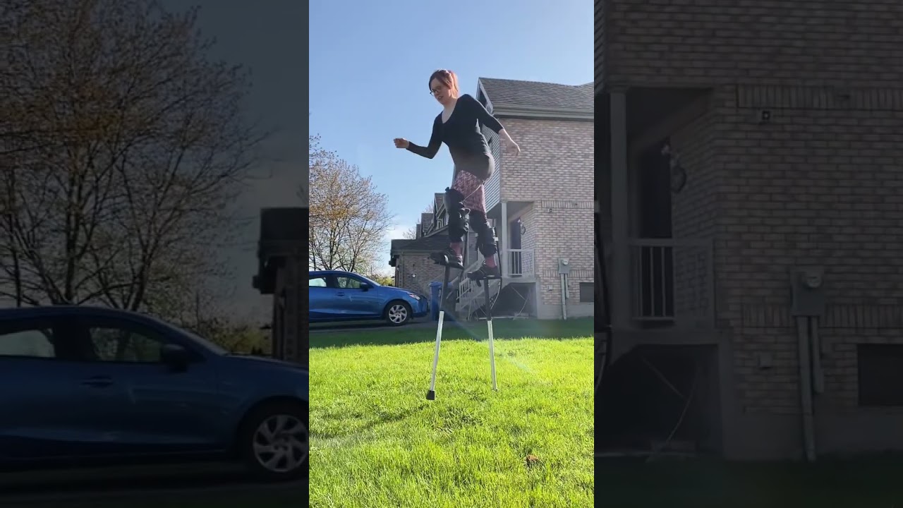 Stilt Walking Practice Tutorial