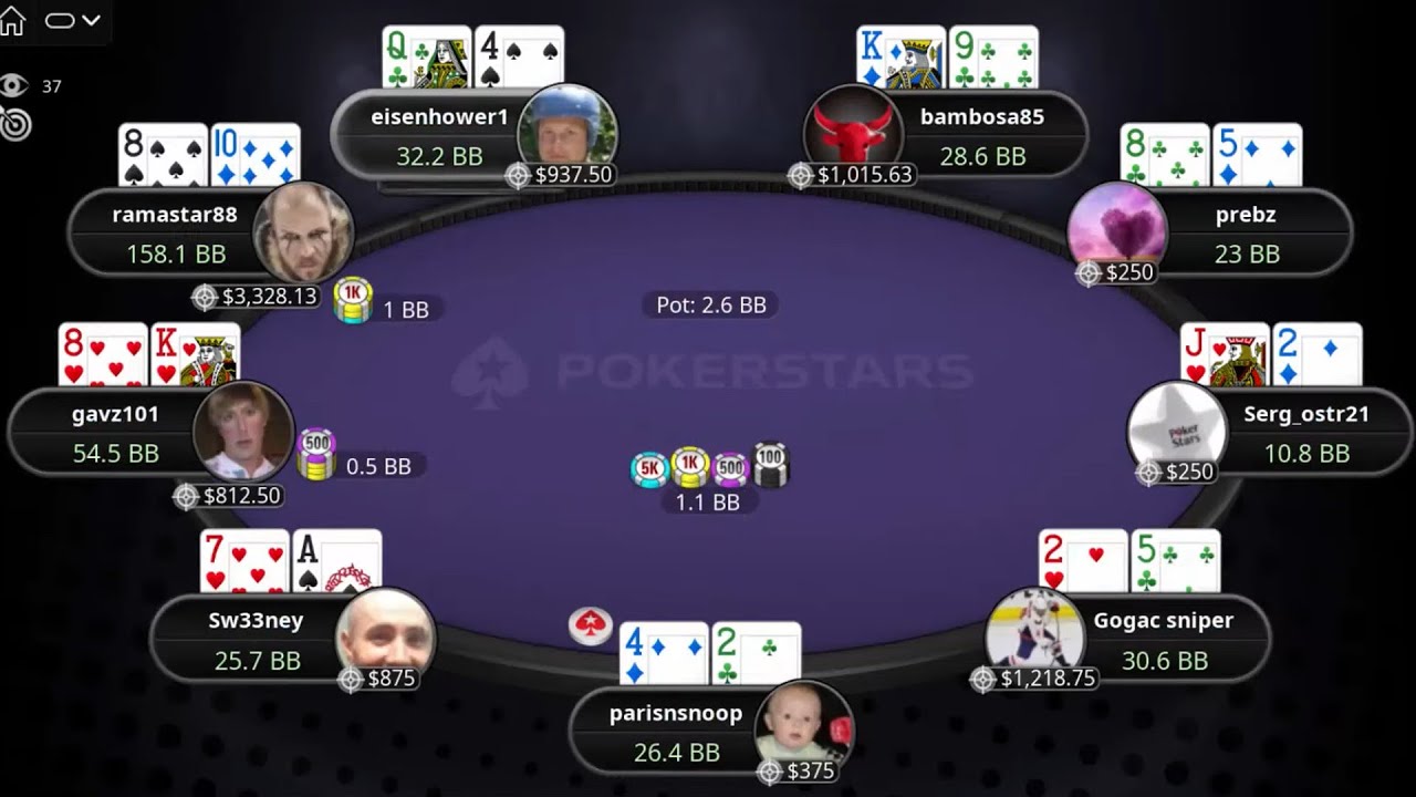 $1K Sunday High Roller PKO &spades;️ ramastar88 | prebz | eisenhower1 - Final Table Replay