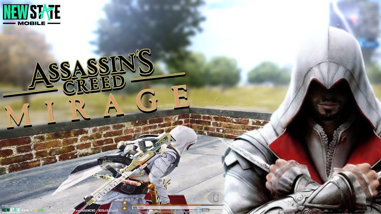 Wow 😮 Assassins Creed Mirage 🔥 PUBG NEW STATE MOBILE