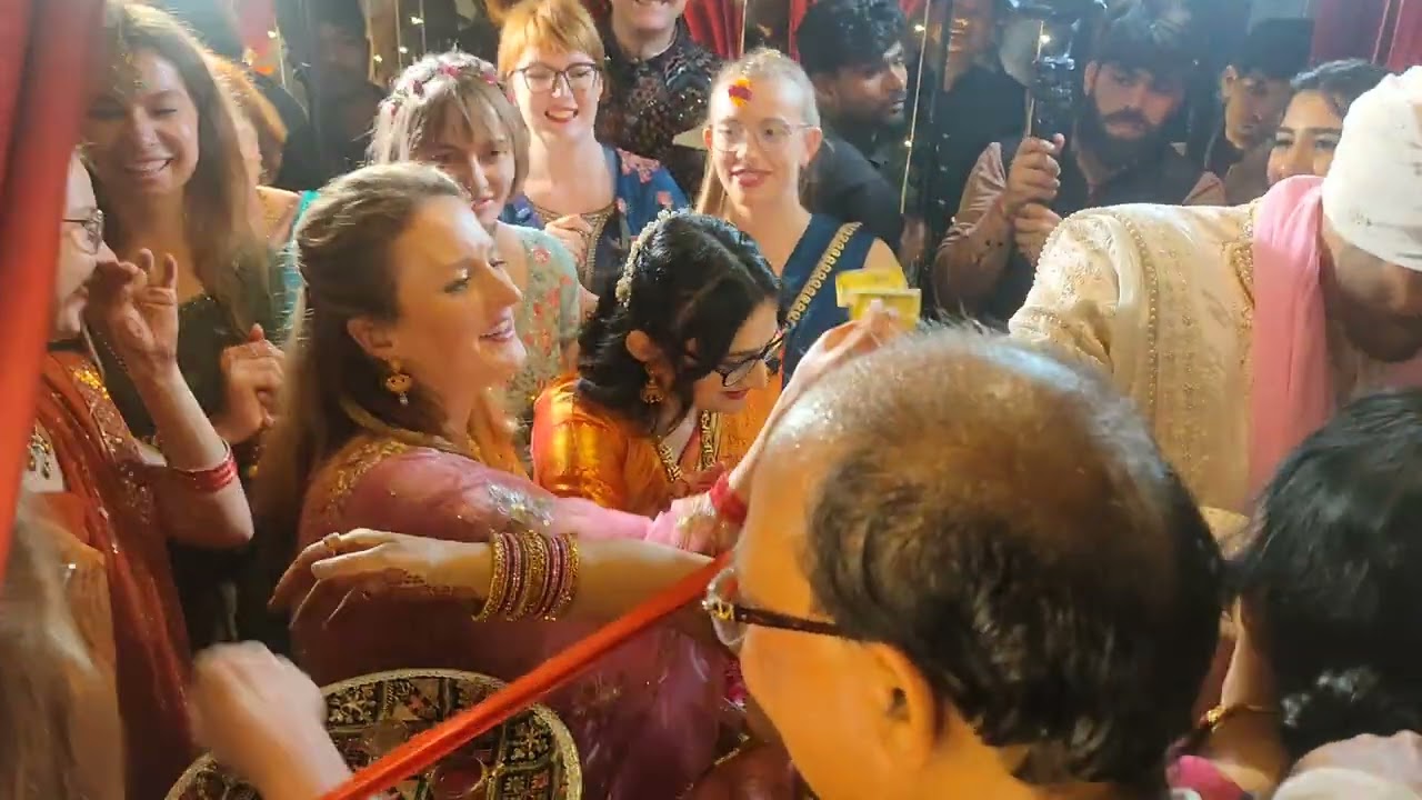 जर्मनी से शादी करने आए लड़की वालों ने इंडियन ट्रेडिशनल से शादी करवाई #viral videos# treading shorts 