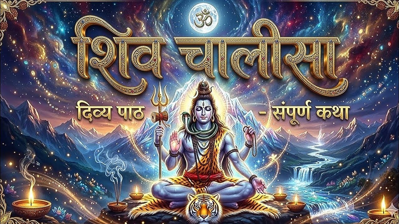 शिव चालीसा: दिव्य पाठ और संपूर्ण कथा | शक्तिशाली मंत्रों के साथ 🌸