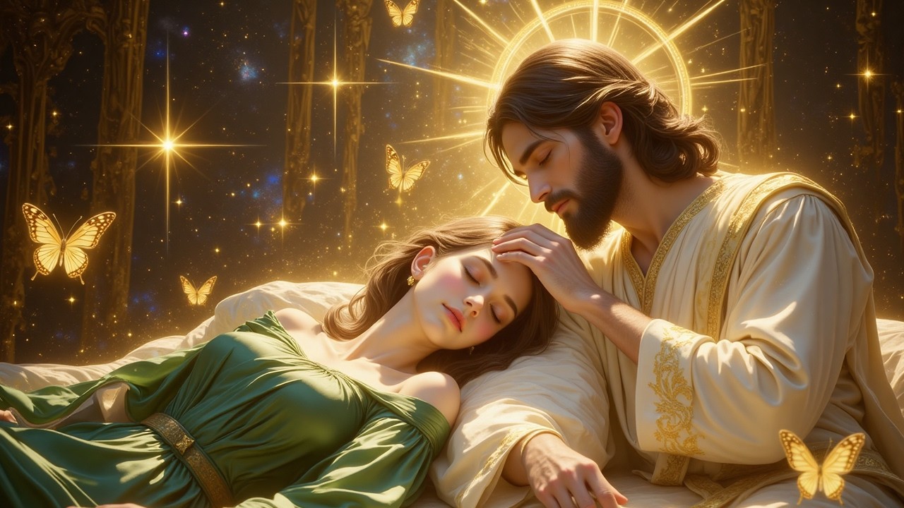 Jesus Healing You While You Sleep, Cleanse Your Mind, Soul And Spirit With Divine Power