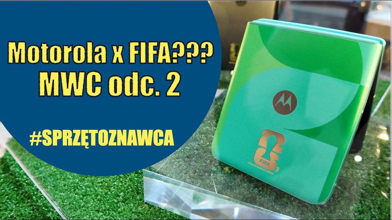 Rozkładana Motorola, laptop 3D, fejkowy iPhone i robo-kelner? | MWC 2026 odc. 2