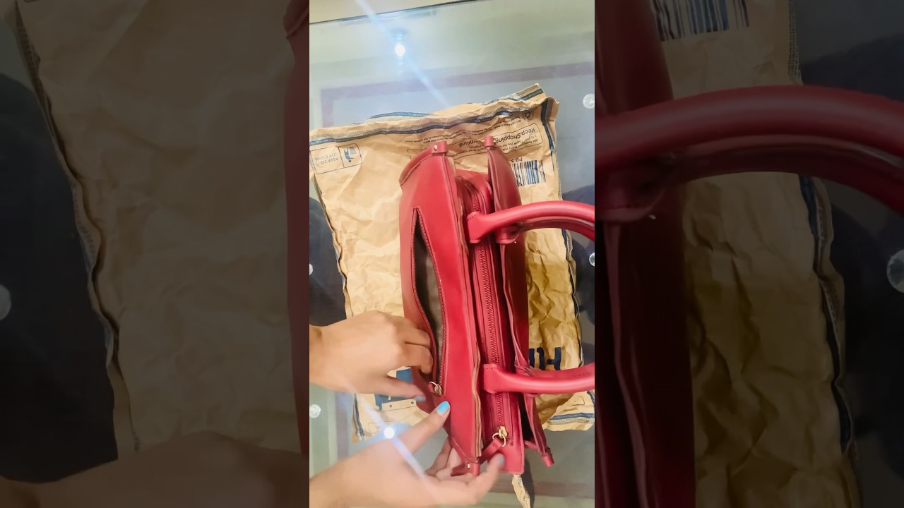 Caprese bag unboxing #caprese #unboxingvideo #unboxing #shorts #shortsfeed #amazon