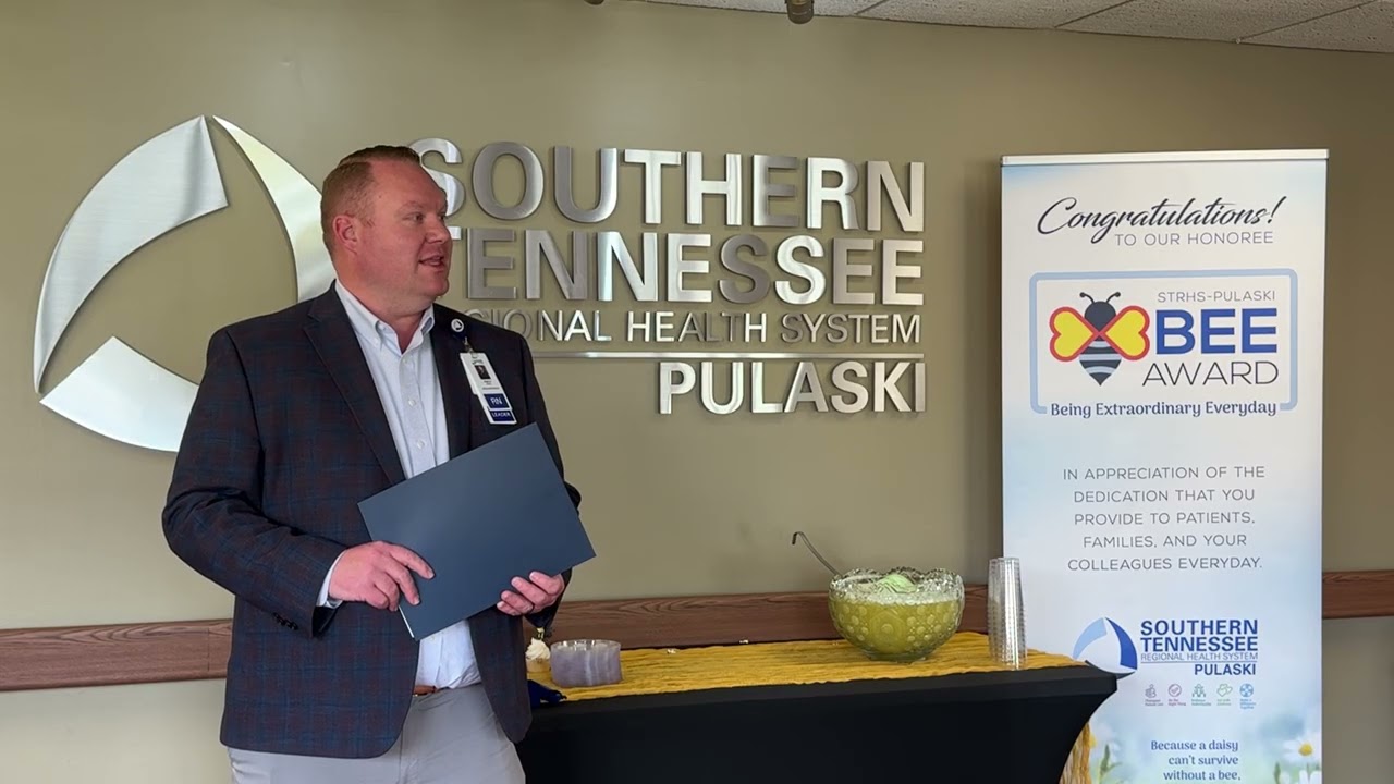 STRHS Pulaski Honors Marc Norwood with BEE Award