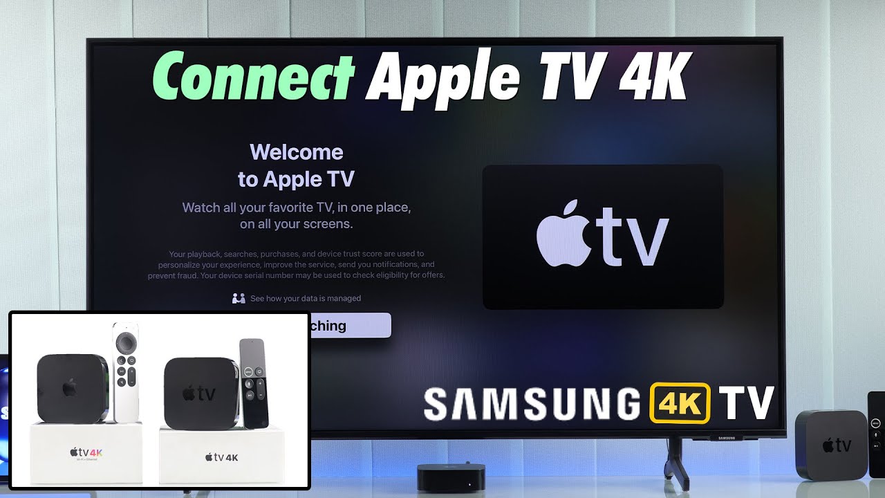 How to Connect Apple TV 4K to 4K Samsung Smart TV!