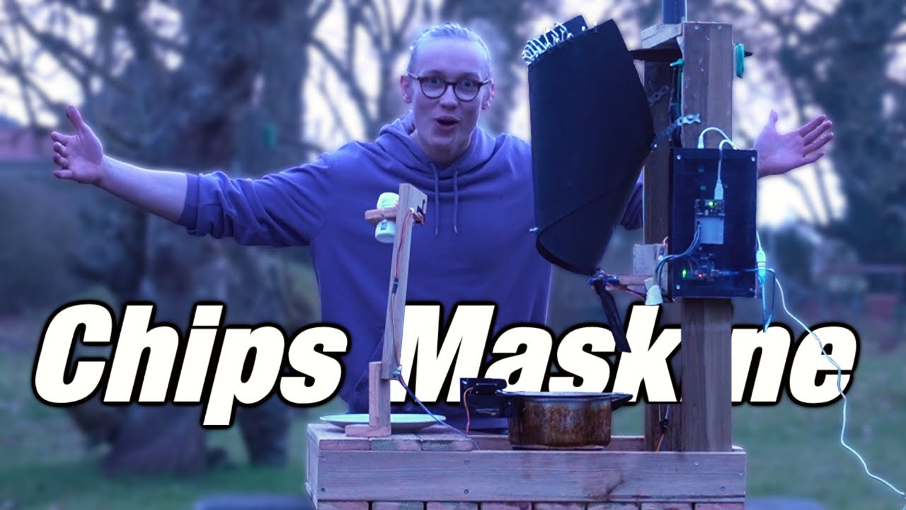 Laver En fuldautomatisk CHIPS MASKINE! (Mærkelige Opfindelser)