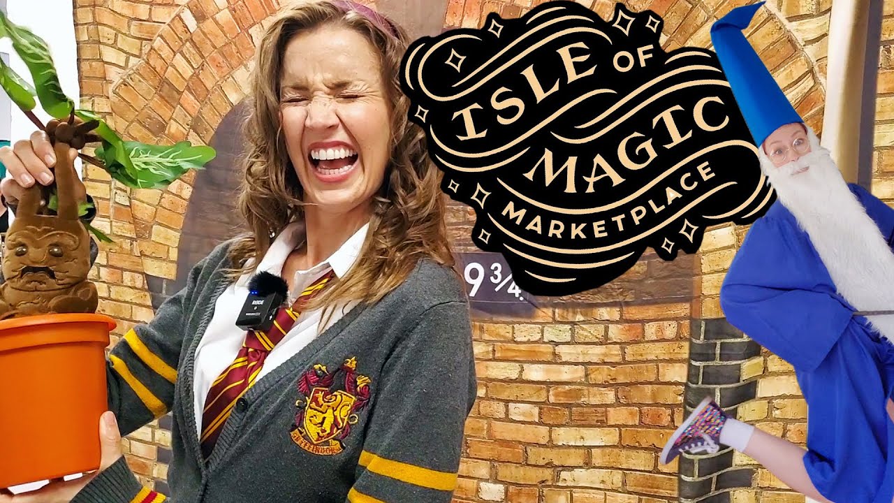 Exploring the Isle Of Magic Marketplace