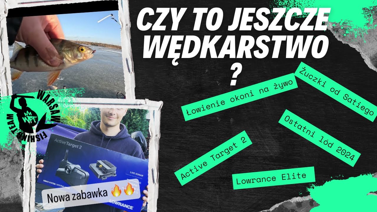 Active Target 2 Lowrance czy warto? Wędkarstwo podlodowe| Łowienie Okoni z echosondą