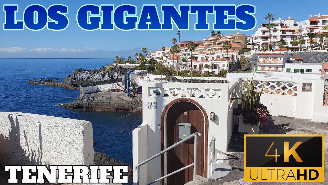 LOS GIGANTES TRAVEL GUIDE - TENERIFE- SPAIN - 4K