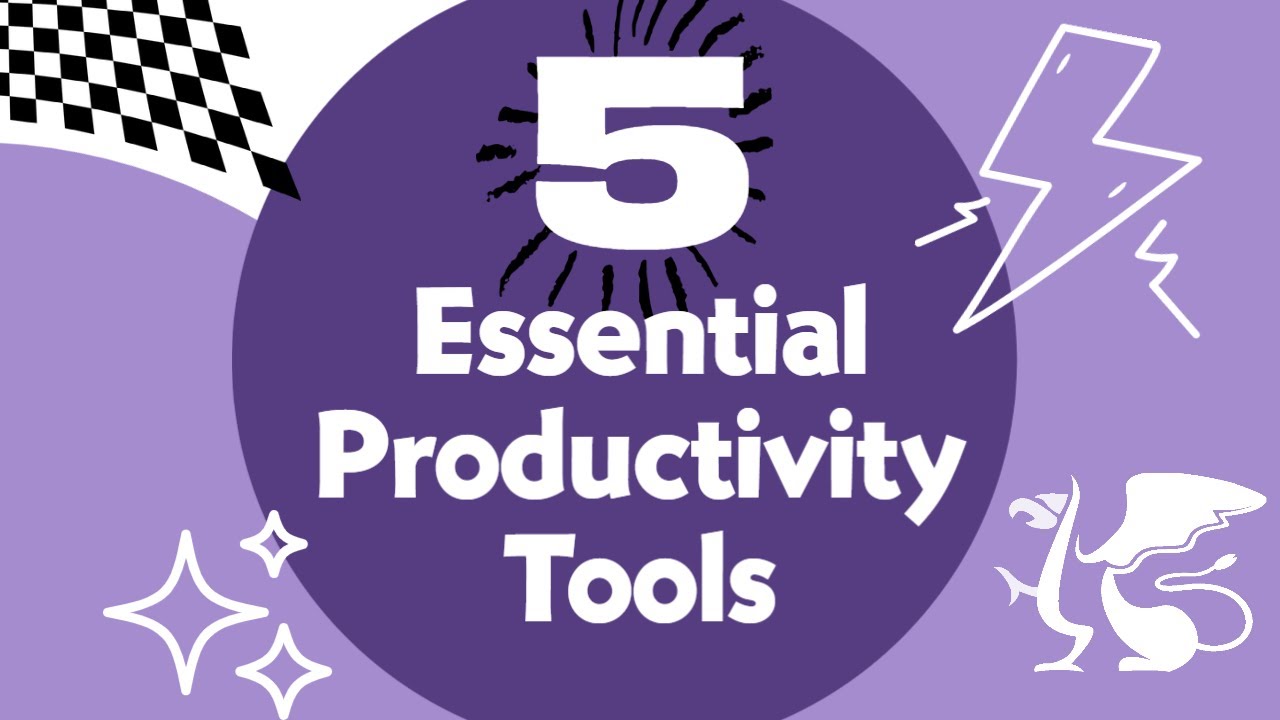 TOP 5 Productivity Tools you NEED for Work and Home | Purple Griffon