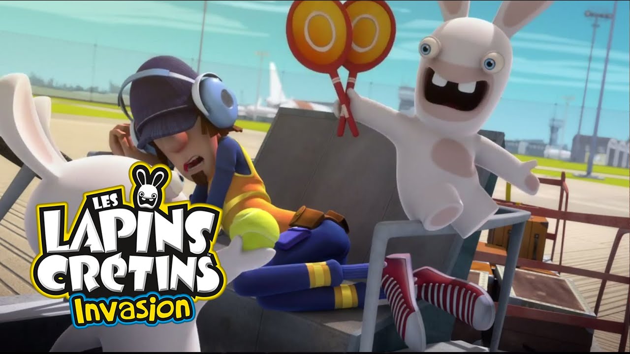 Les Lapins Crétins Invasion - Tarmac Crétin (EP. 7)