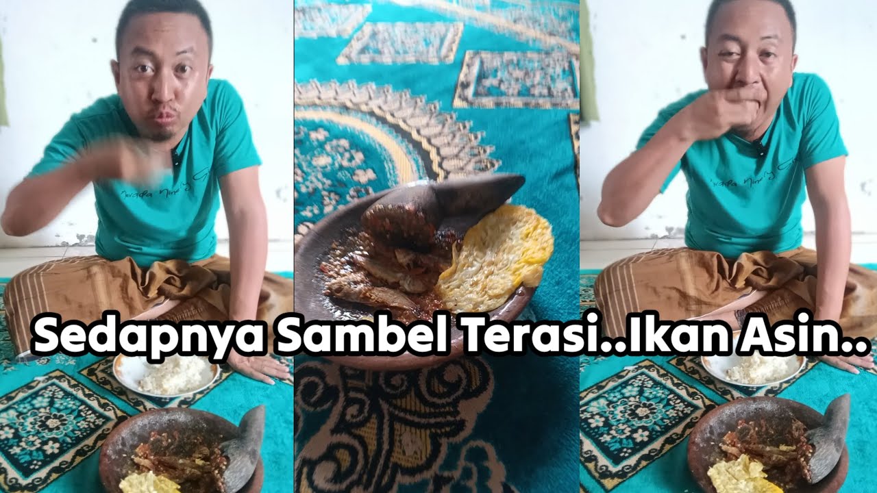 Sambel Terasi + Ikan Asin, Kombinasi Terlarang yang Bikin Nagih!