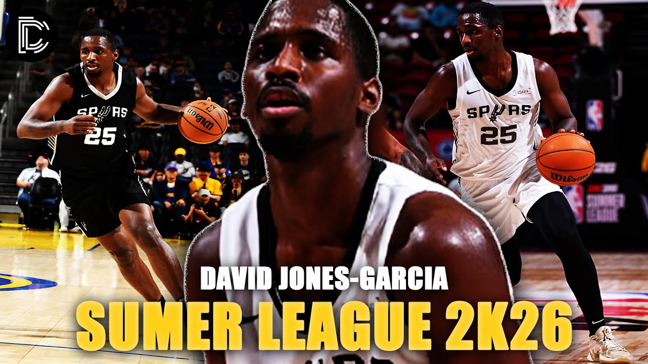 David Jones-Garcia HIGHLIGHTS 2K26 SL 🔥 Deserves a Contract After Summer League! 📝🏀
