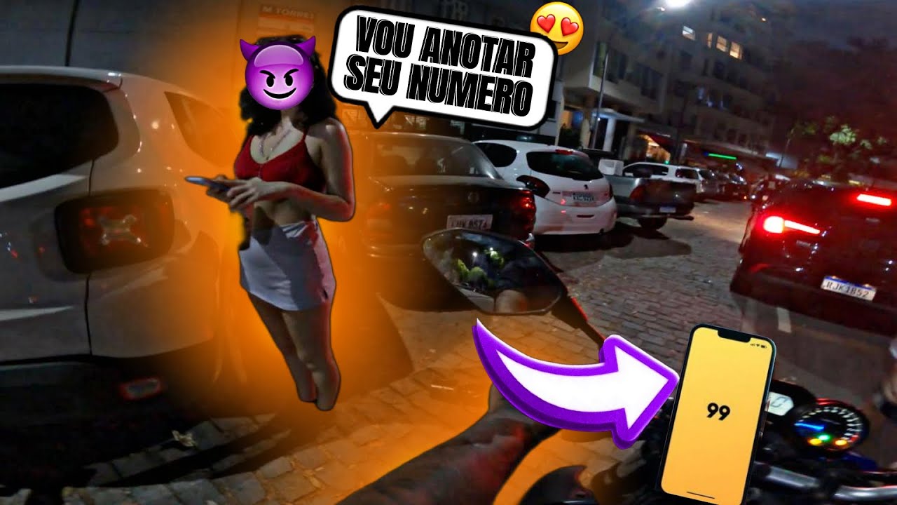 FIZ UBER MOTO DE XJ6 NO CARNAVAL *A novinha ficou doida*