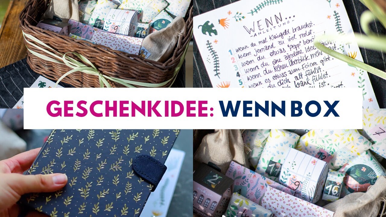 Wenn-Box - 17 Ideen zum F&uuml;llen! | Geschenk das JEDEM gef&auml;llt! | Wenn Buch Alternative
