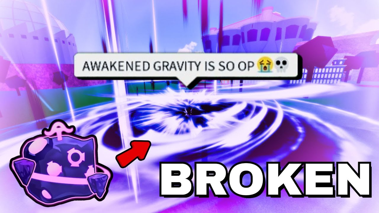 ПРОБУЖДЕННАЯ ГРАВИТАЦИЯ настолько СЛОМАНА 😭💀.. (bloxfruits)