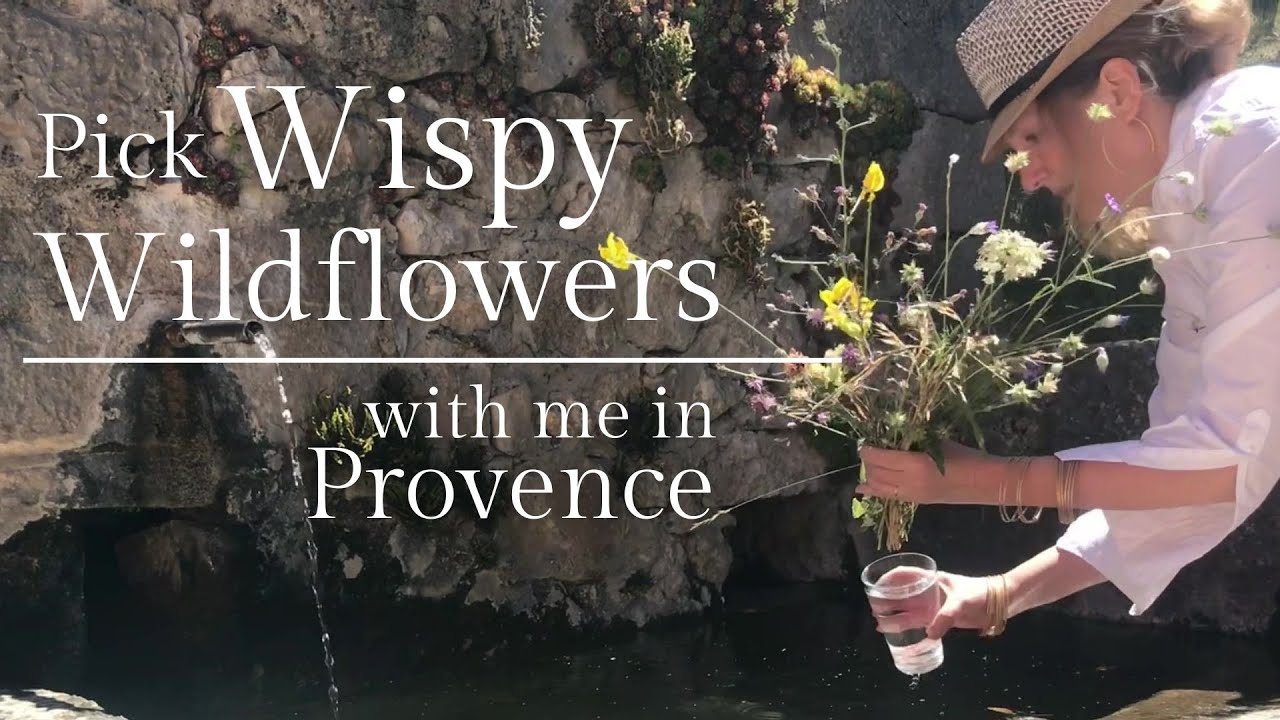 💐 Wispy wildflower bouquet | Picking flowers in the foothills of Provence