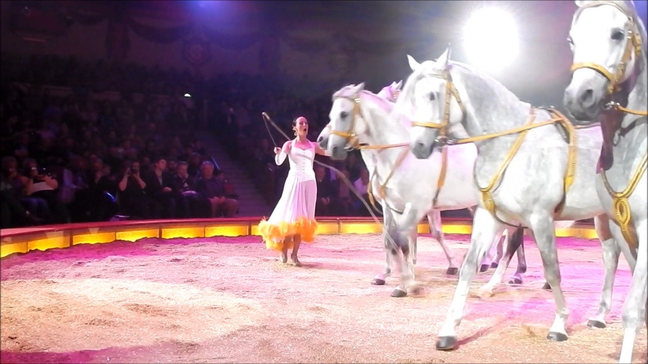 Circus Krone: 2. Winterprogramm 2017 beginnt mit einer Premiere am 1.2.2017 Teil 2/4