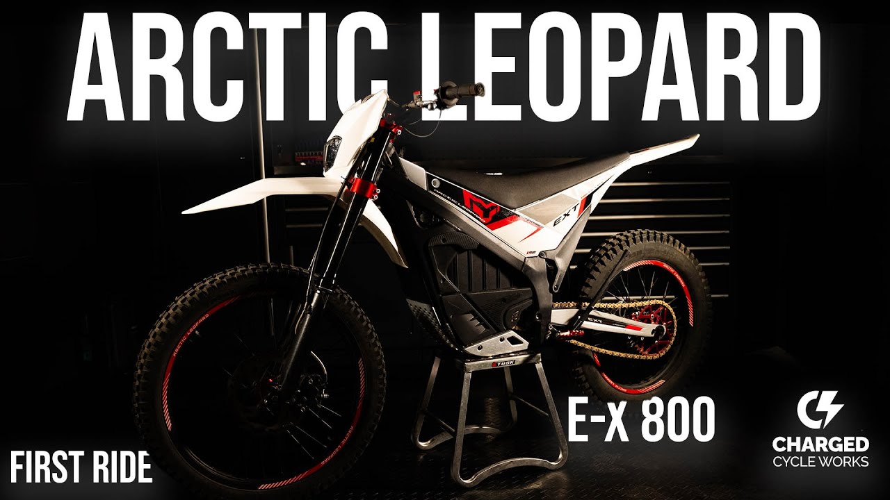 New Electric Dirt Bike! (Arctic Leopard EX-800)