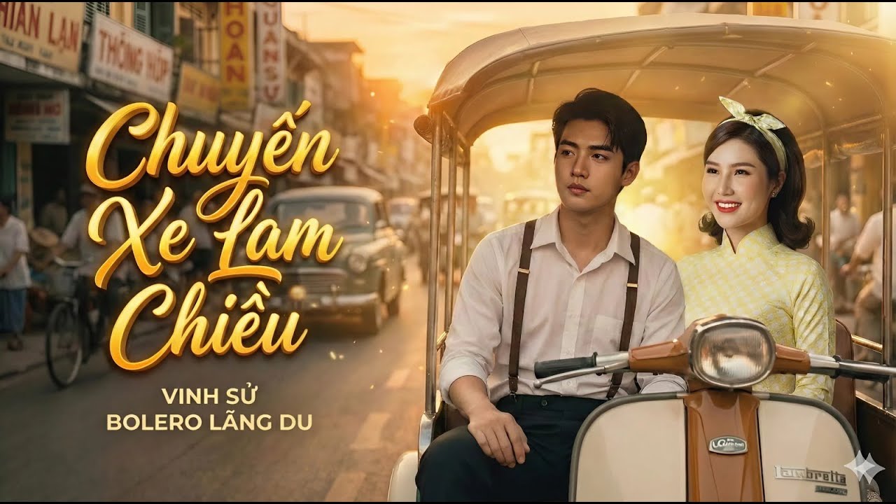 CHUYẾN XE LAM CHIỀU – Vinh Sử | GIỌNG NAM TRẦM CỰC MÊ, Bolero Phối Mới NGHE LÀ DAY DỨT CẢ ĐÊM