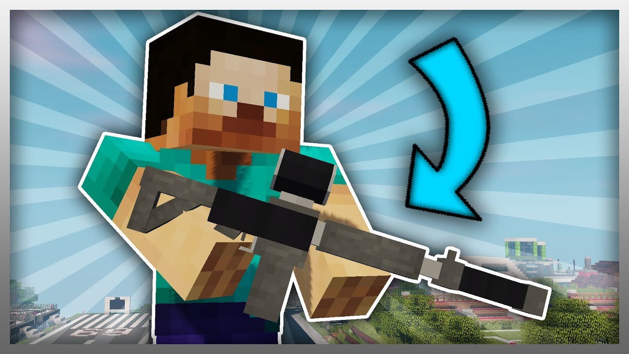✔️ MrCrayfish's Gun Mod: NEW Coloured Weapons, Reloading and Silencers