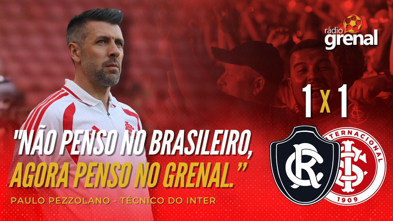COLETIVA DE PAULO PEZZOLANO - TÉCNICO DO INTER | REMO (1) X (1) INTER | BRASILEIRÃO | 25/02/2026