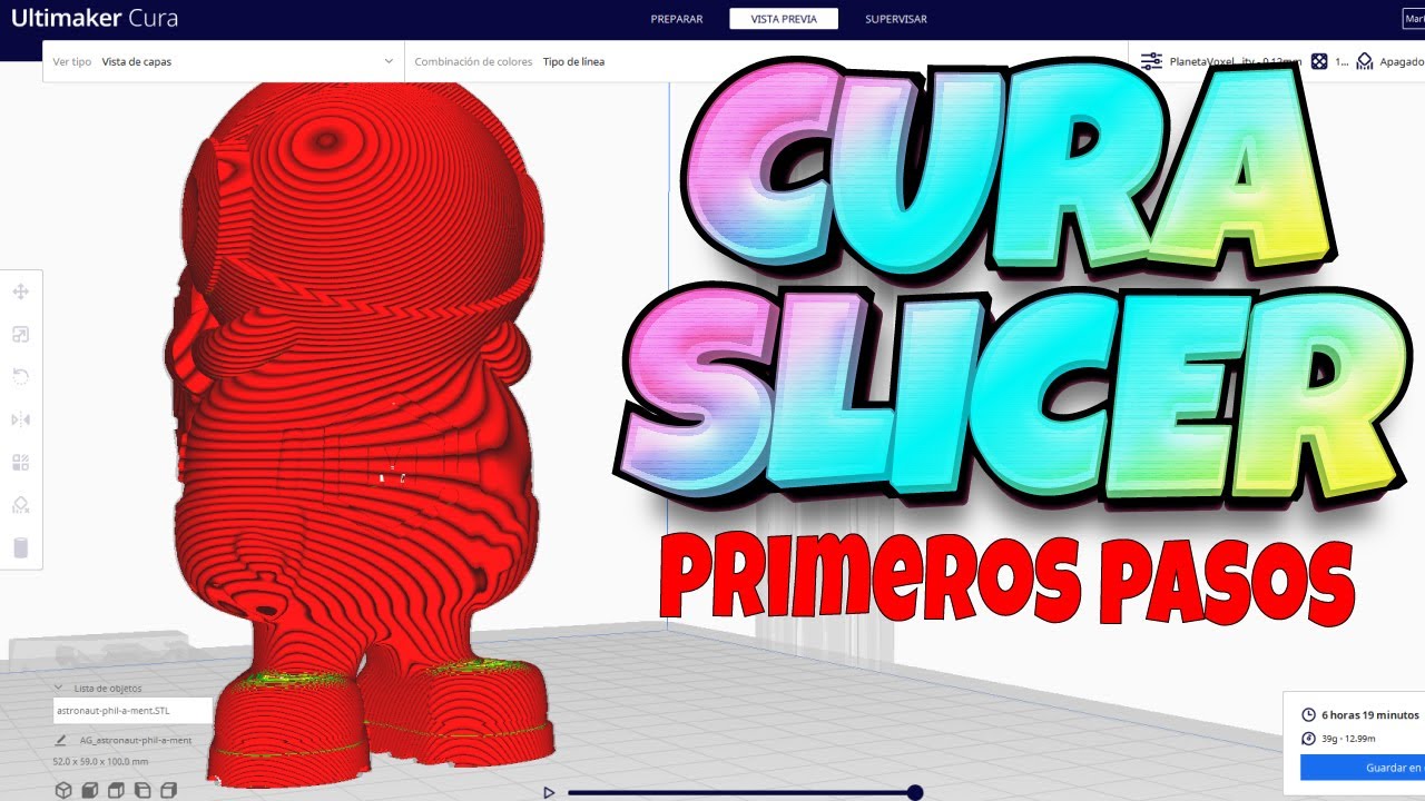 🎯C&oacute;mo instalar CURA SLICER + Primeros pasos