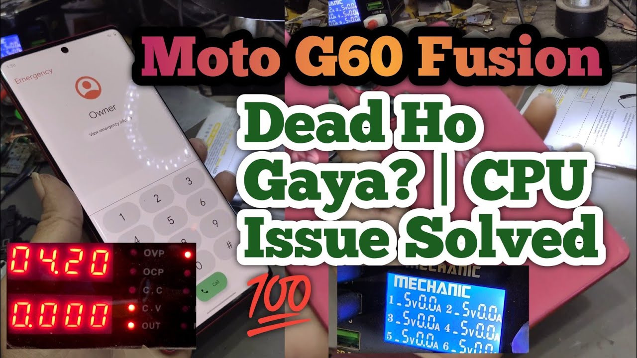 Moto G60 Fusion Dead Ho Gaya? | CPU Issue Solved 💯