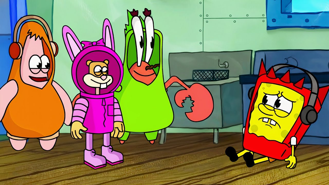 Spongebob Incredibox Sprunki Sad Music Video Part 2 (TheFatRat - The Calling)