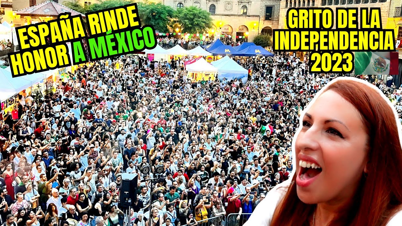 ESPAÑA RINDE HONOR A MÉXICO!!! ASÍ VIVÍ EL GRITO 2023 por primera vez | CECI DOVER reacciona
