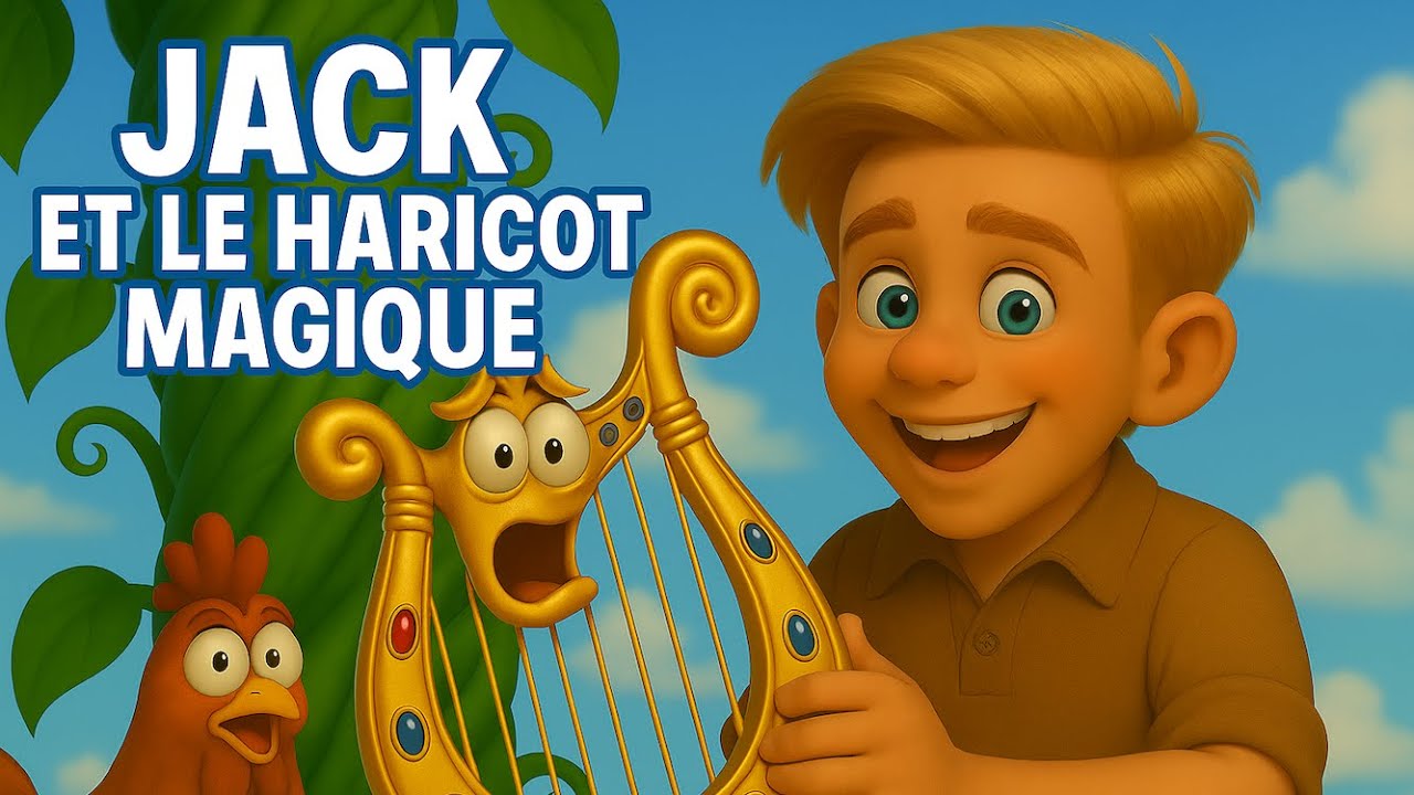 Jack et le Haricot Magique 🌱✨ - Conte de fées animé pour enfants | Histoire avant de dormir