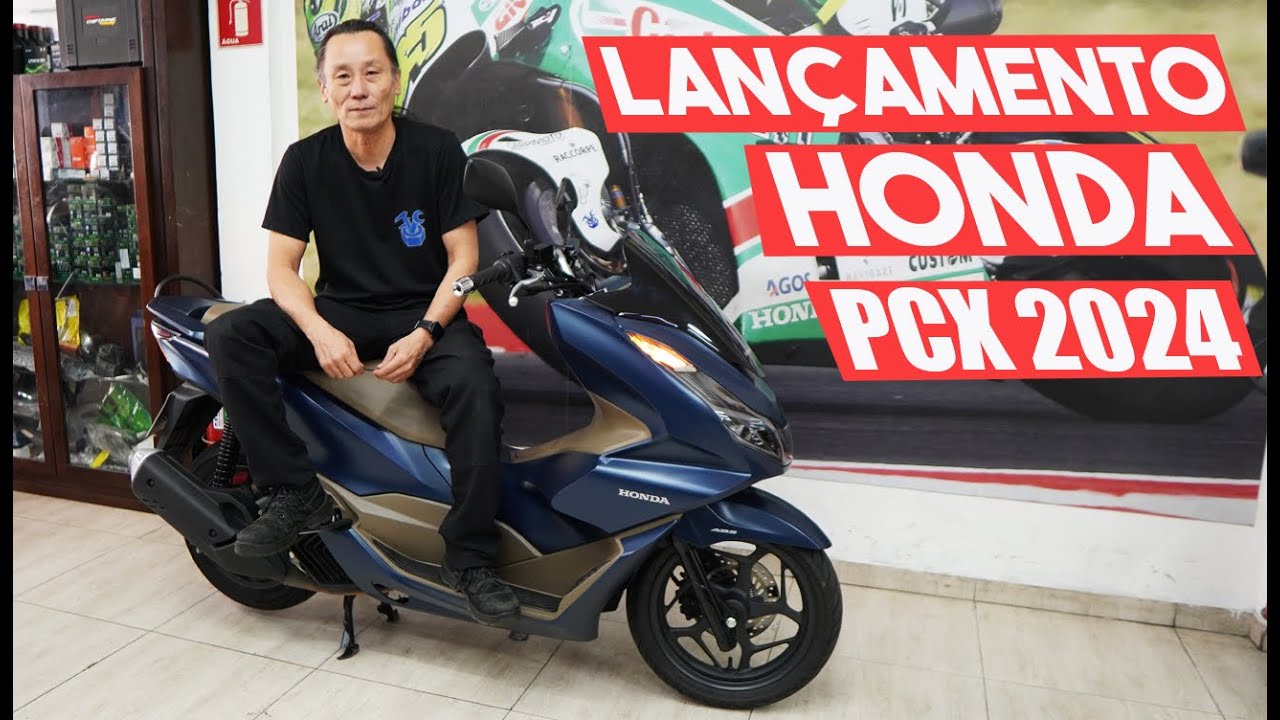 LANÇAMENTO HONDA PCX 2024 EM DETALHES!