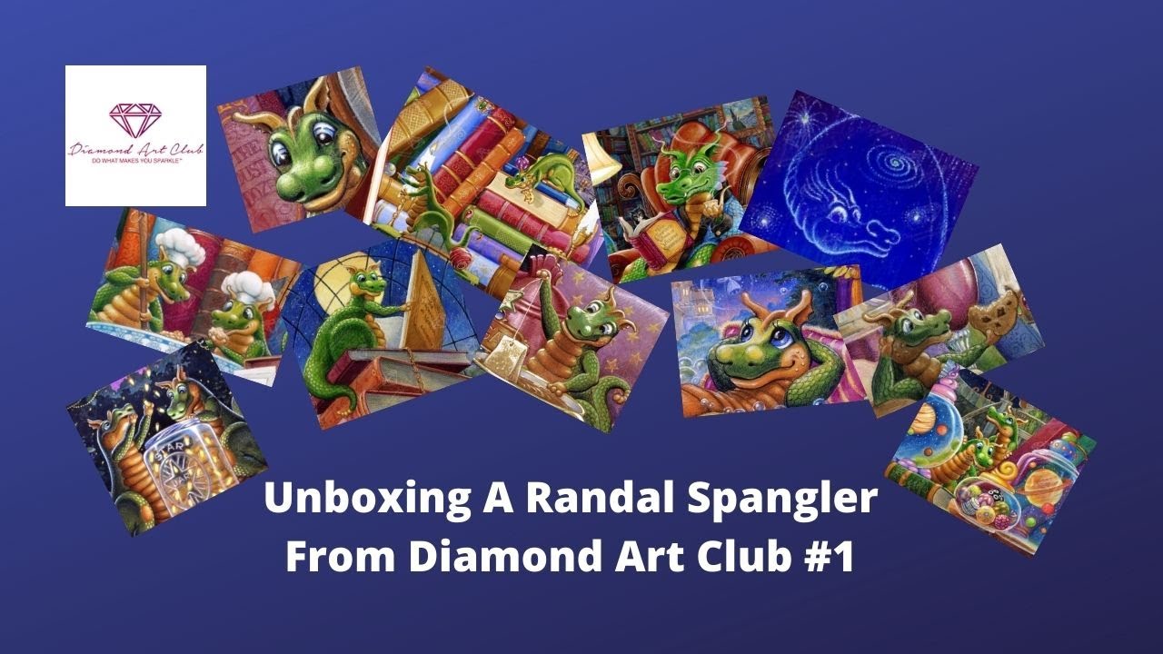 Unboxing A Randal Spangler From Diamond Art Club #1