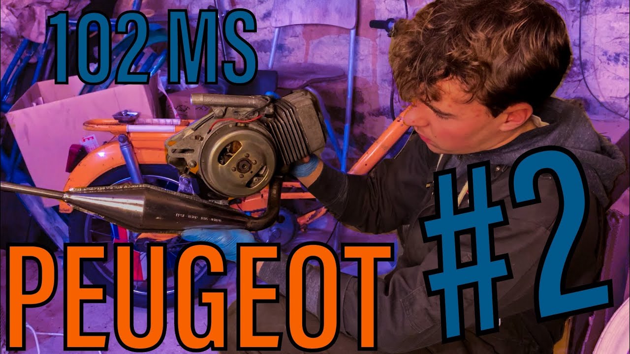 Rénovation Peugeot 102 MS Episode 2 : Elle démarre ?!