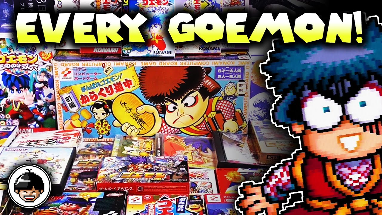 The COMPLETE Ganbare Goemon Collection! (30+ Games)