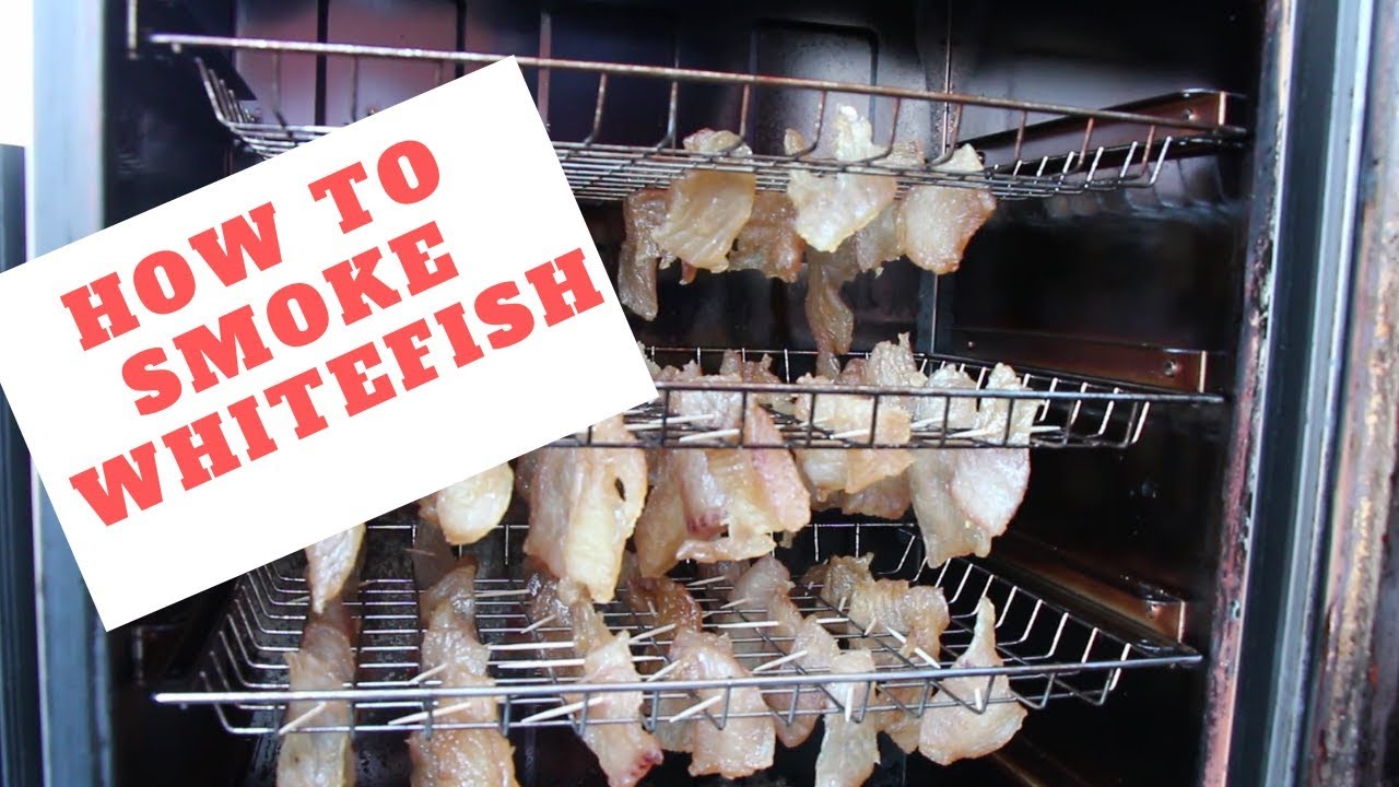 How to smoke whitefish. Easy step by step recipe for smoked candy!!!