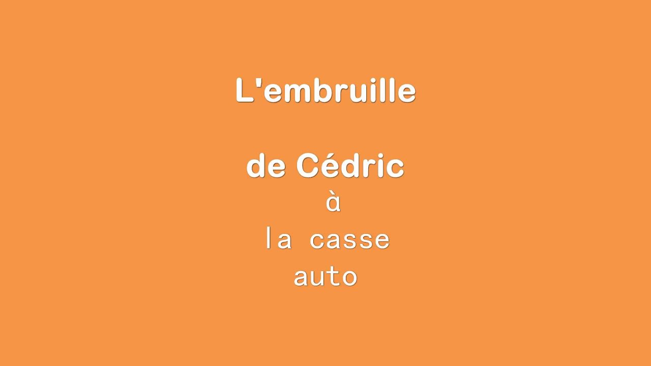 L'histoire de Cédric et la Smart + L'embrouille à la casse + Blague de Karim - 12/11/13 - HD