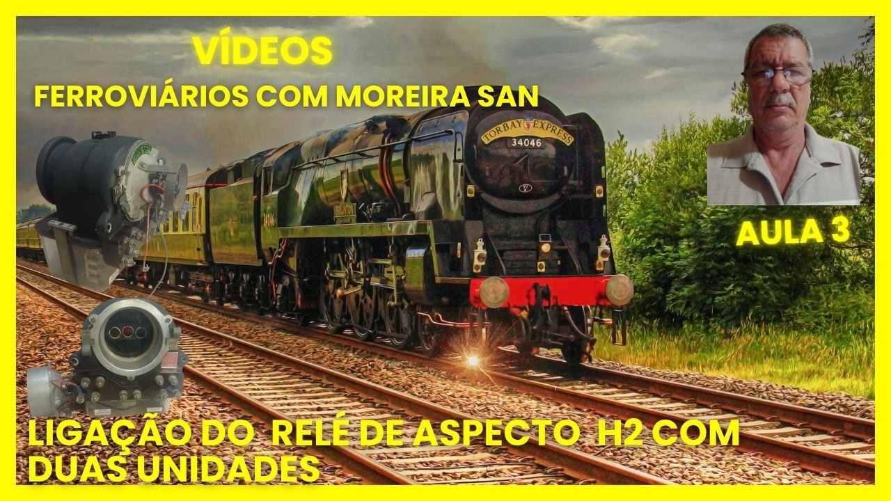 LIGAÇÃO DOS RELÉS H2 EM SINAIS COM 2 UNIDADES