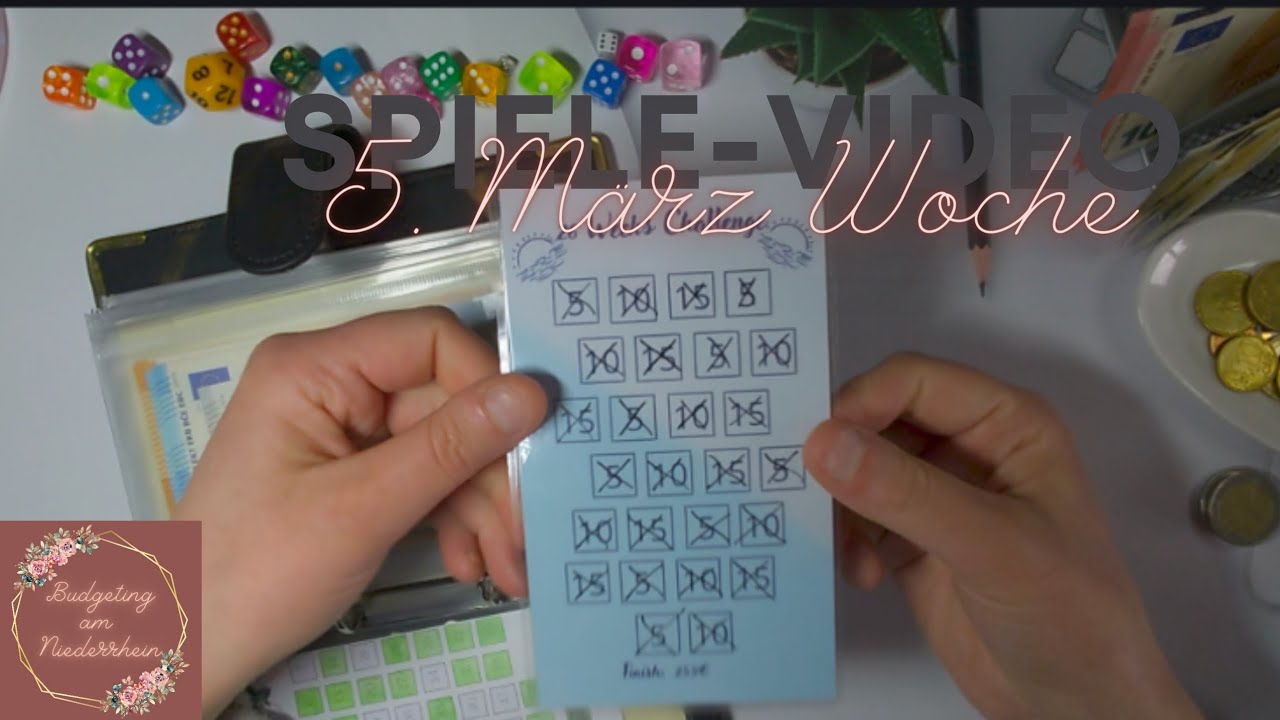 5. März Woche Spiele-Video 🌸 Challenge beenden und Geld verteilen 😍🌸