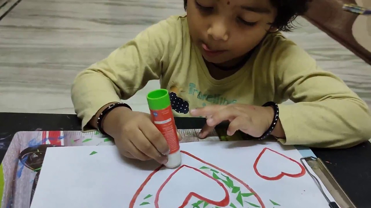 Bits and pieces craft for preschoolers