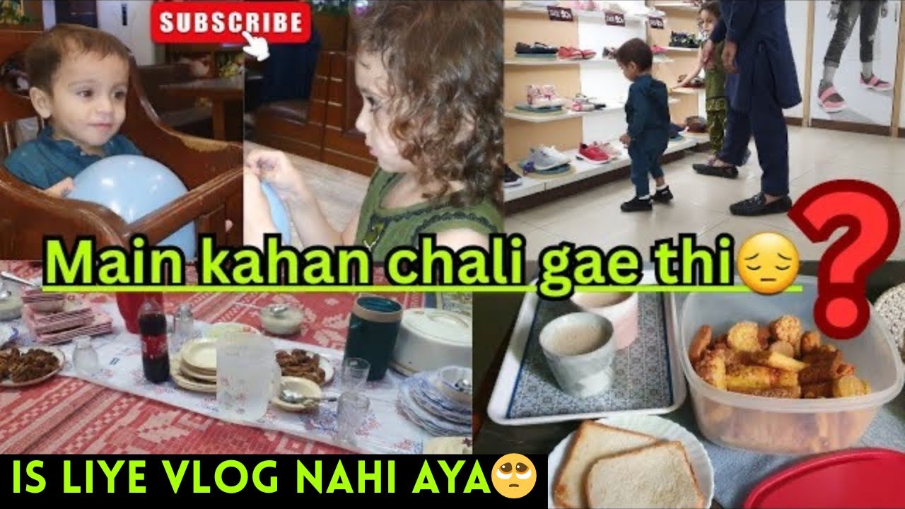 Nand k Ghr Bht Time Baad Gaey|Bachon Ki Shopping 😎|Vlogging Break Reason?🥺
