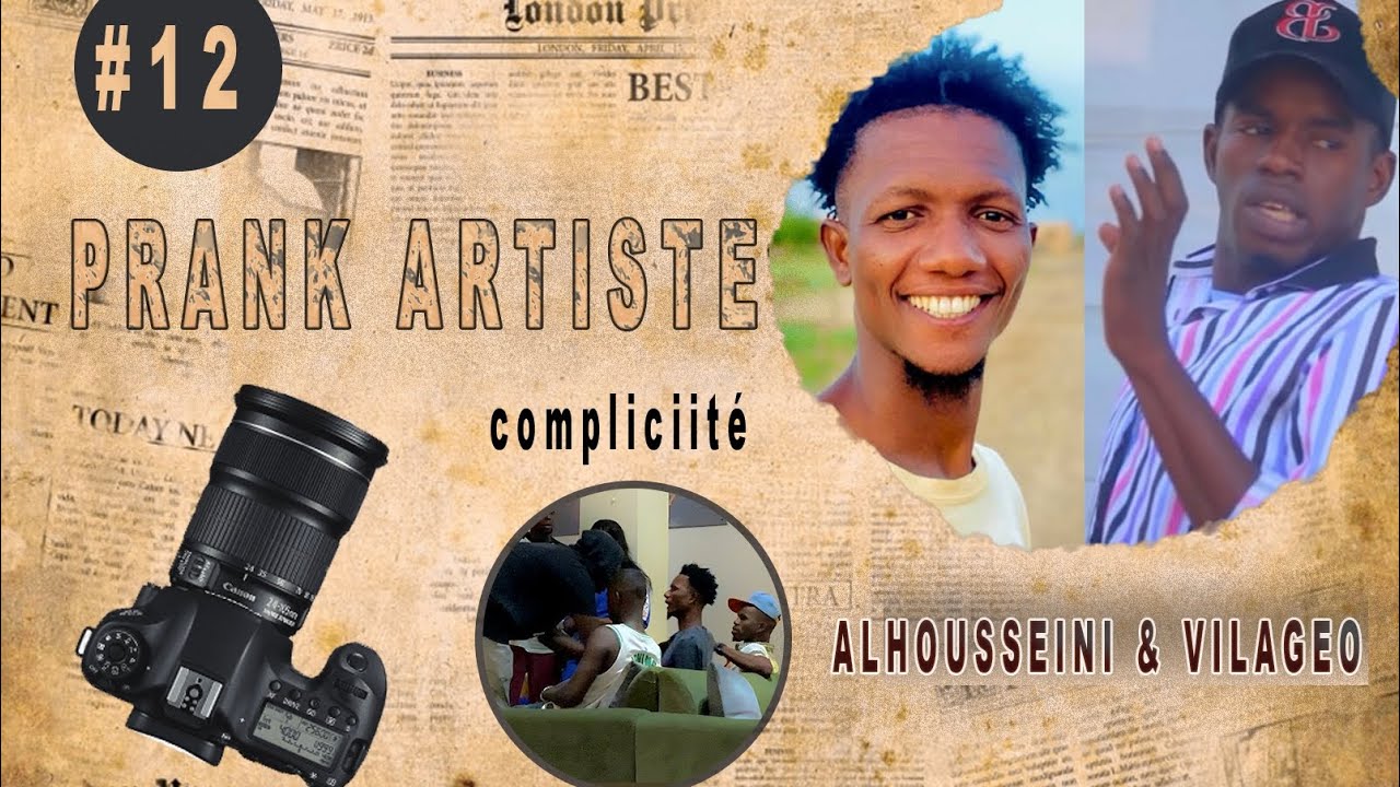 Prank Artiste 🇲🇷 episode 12 Vilageois et Alhoussein