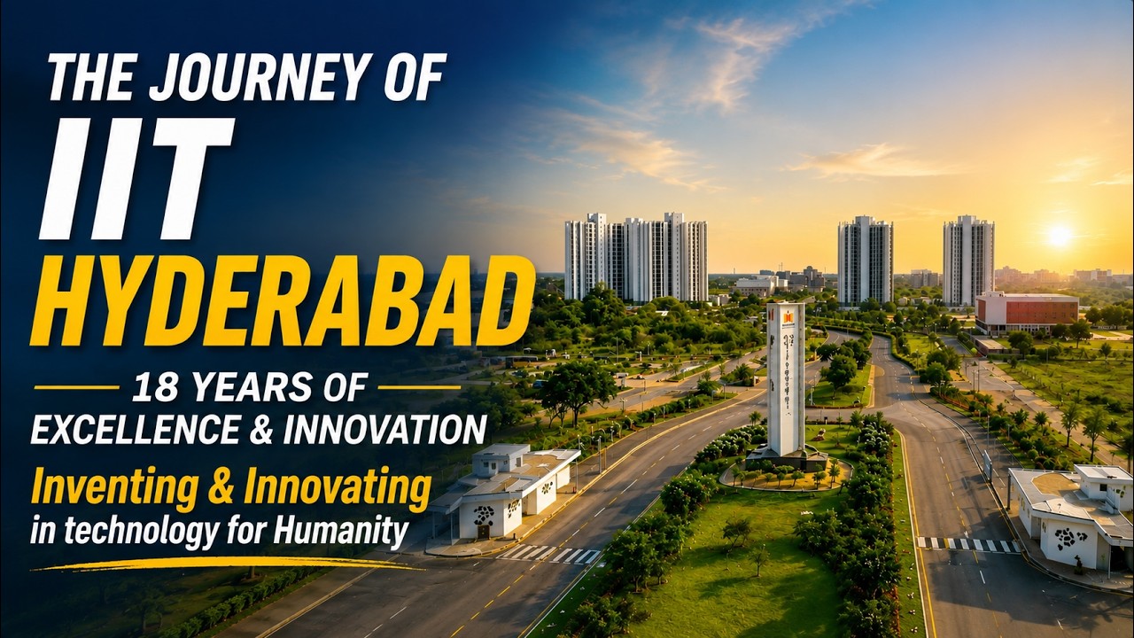 The Journey of IIT Hyderabad | 18 Years of Excellence & Innovation