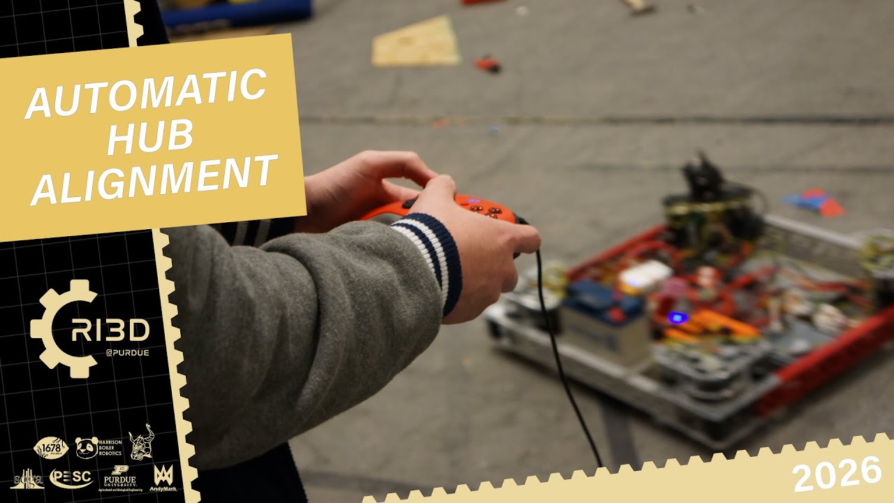 Ri3D @ Purdue 2026: Automatic Hub Alignment