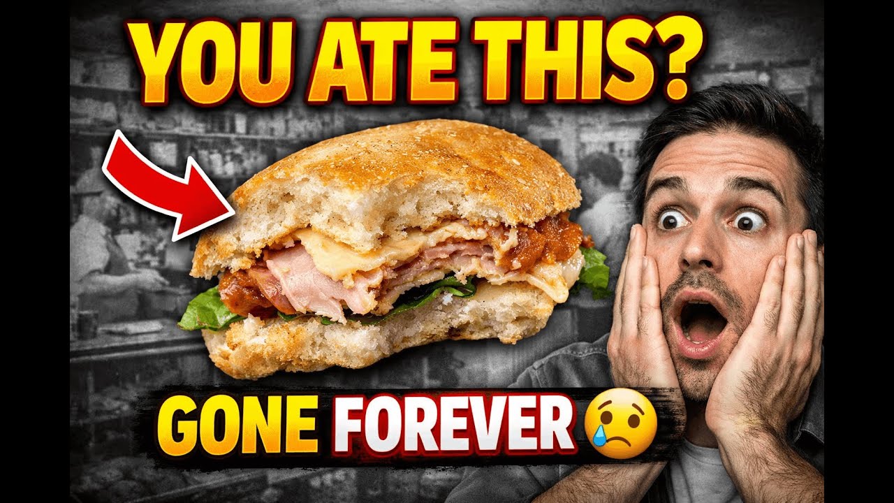25 Lost Sandwich Shop Classics You Forgot – UK & USA Viral Food History